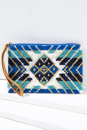 Handmade Ethnic Pattern Clutch