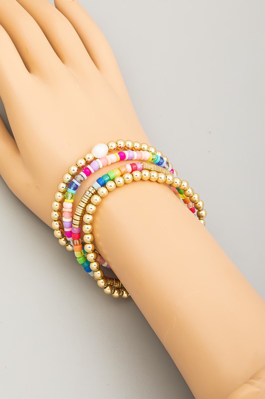 Beaded Bracelet Set