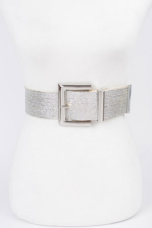 Clear Pvc Metal Buckle Belt ( 2 COLORS)