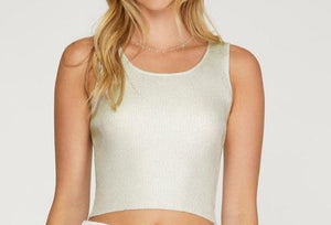 METALLIC TANK TOP ( 2 COLORS)