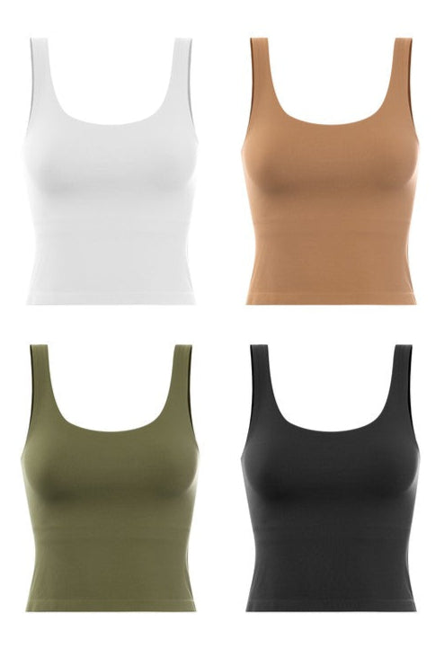 ELLA SCOOPNECK TANK