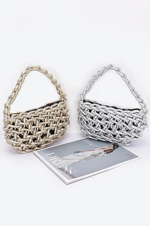 Metallic String  Bag ( 2 COLORS)