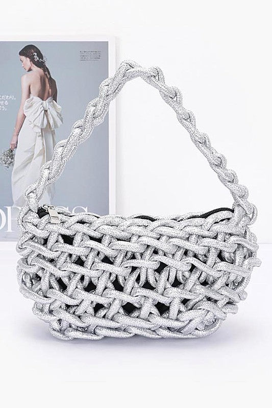 Metallic String  Bag ( 2 COLORS)