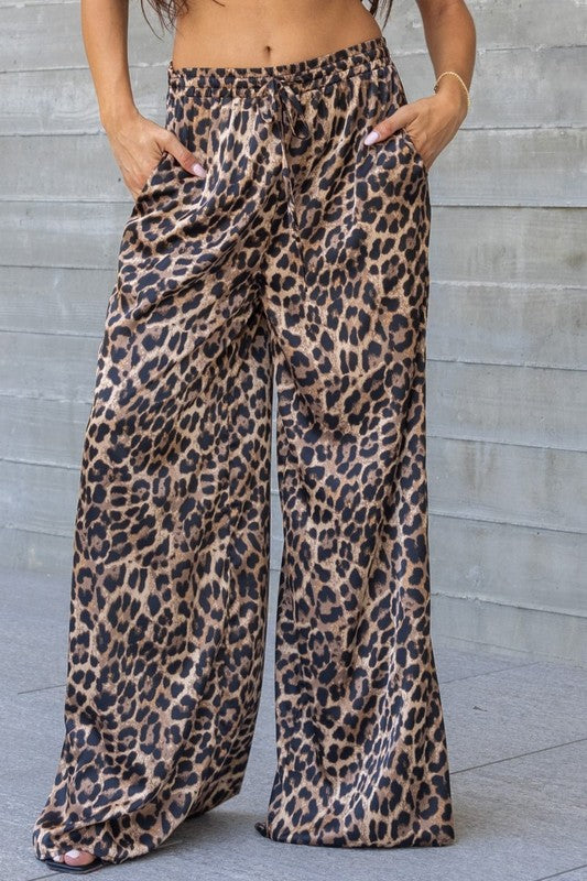 NANETTE LEOPARD PANTS