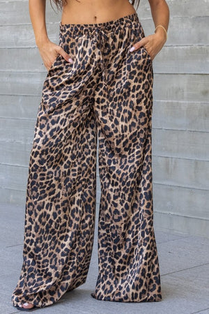 NANETTE LEOPARD PANTS