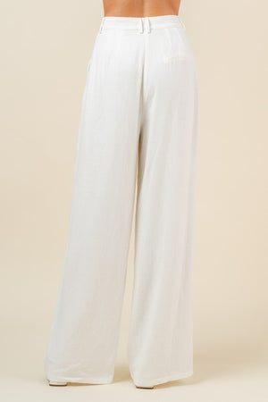 Paulina High Rise Linen Pants