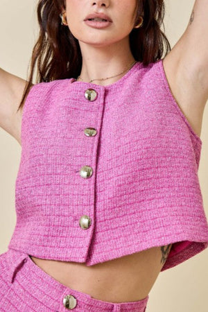 Diana Crop Vest