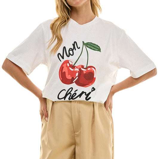 Mon Cheri Oversized Top