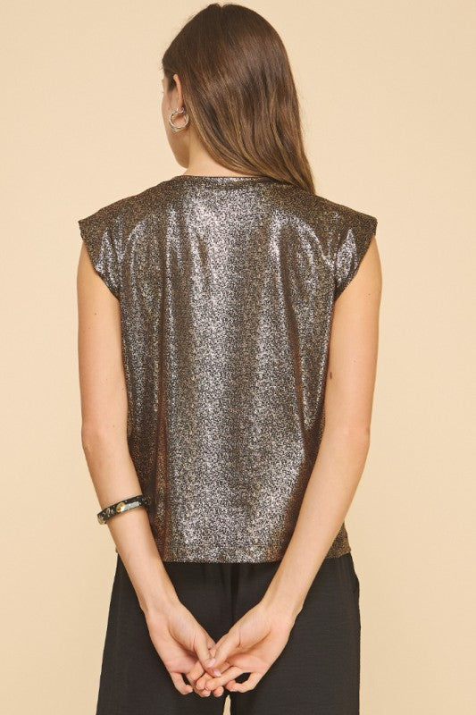 Metallic Top ( 2 colors)
