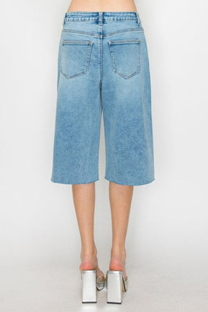JULI BERMUDA DENIM SHORTS