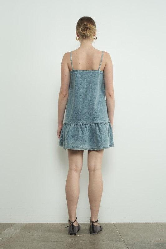 KEYLA DENIM DRESS