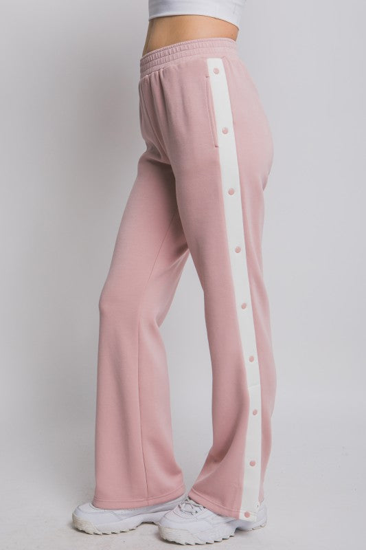 ANA Side-snap Track Pants ( 2 COLORS)