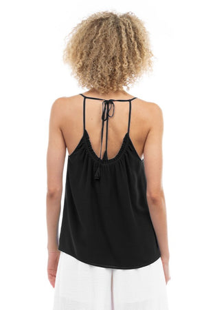 Elastic Shirring Neck  Top