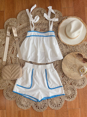 SANTORINI TOP AND SHORT (sold separately)